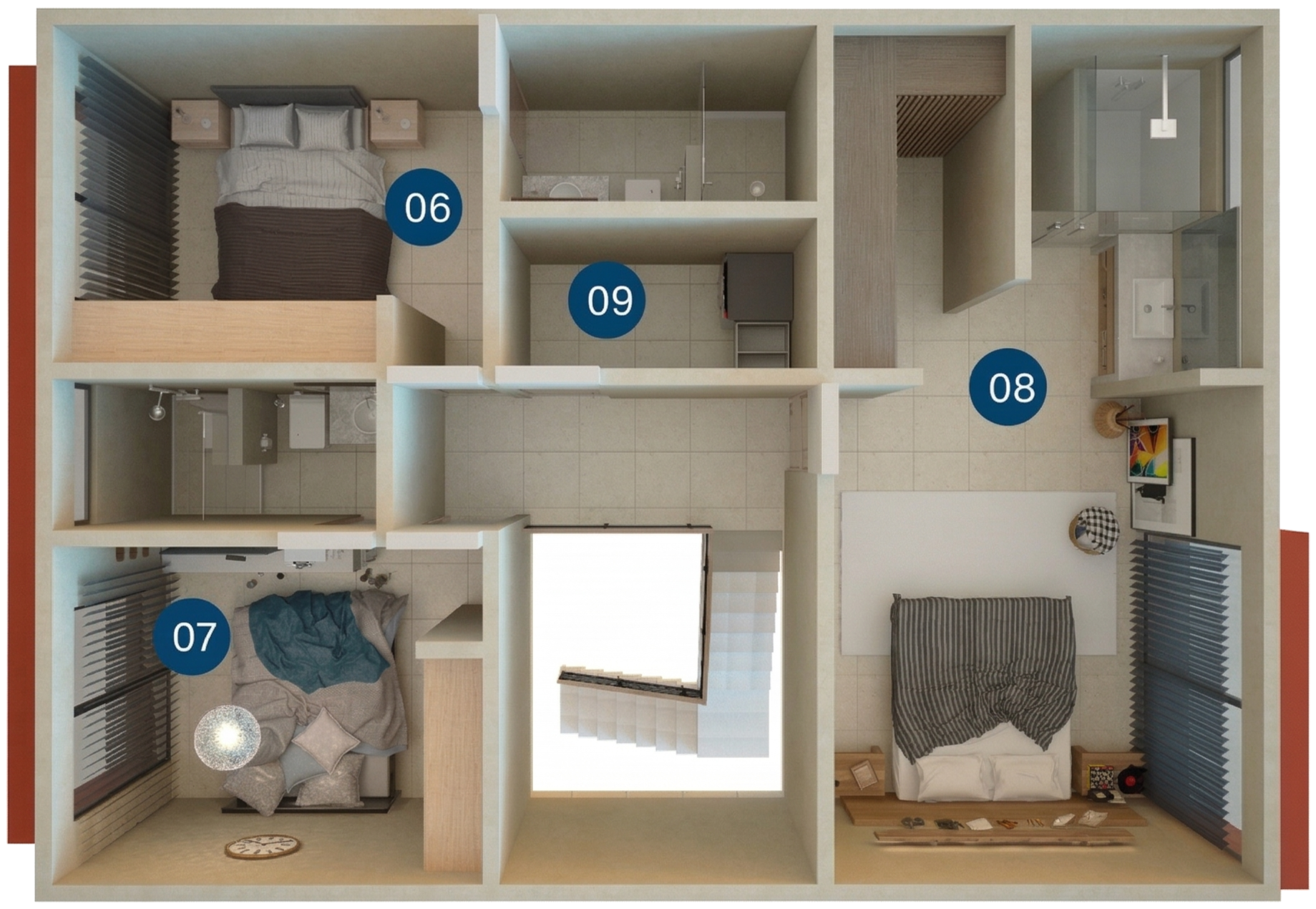 Planta alta — Modelo 2